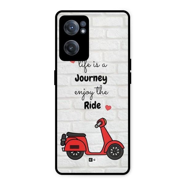 Life Is A Journey Metal Back Case for OnePlus Nord CE 2 5G